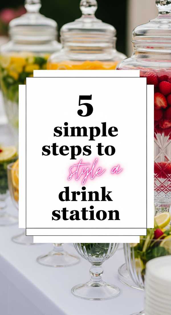 5 Simple Steps To Style A Drink Station 6a005680a7372