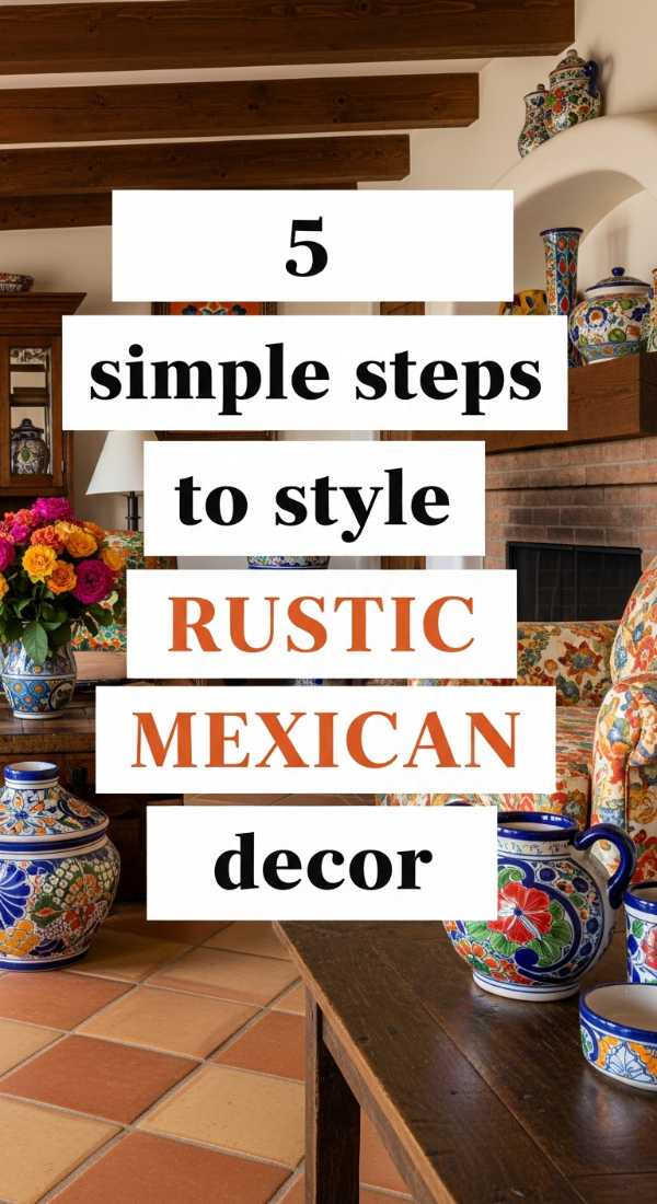 5 Simple Steps To Style Rustic Mexican Decor 69fb22382e44f