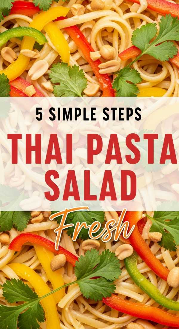 5 Simple Steps To Toss Your Thai Pasta Salad 6a044b0956219