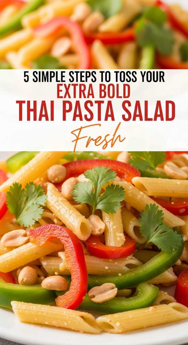 5 Simple Steps To Toss Your Thai Pasta Salad 6a149b0bd7fa2