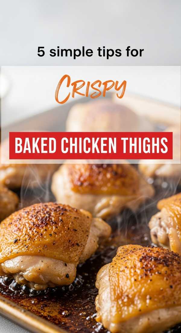 The Secret to Succulent Poultry: A Deep Dive into Thighs & Legs 5 Simple Tips For Crispy Baked Chicken Thighs 6a14965ad61ea