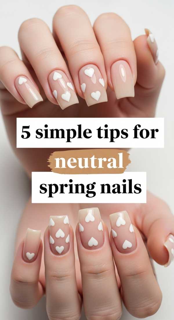 5 Simple Tips For Neutral Spring Nails 69fb988468e61