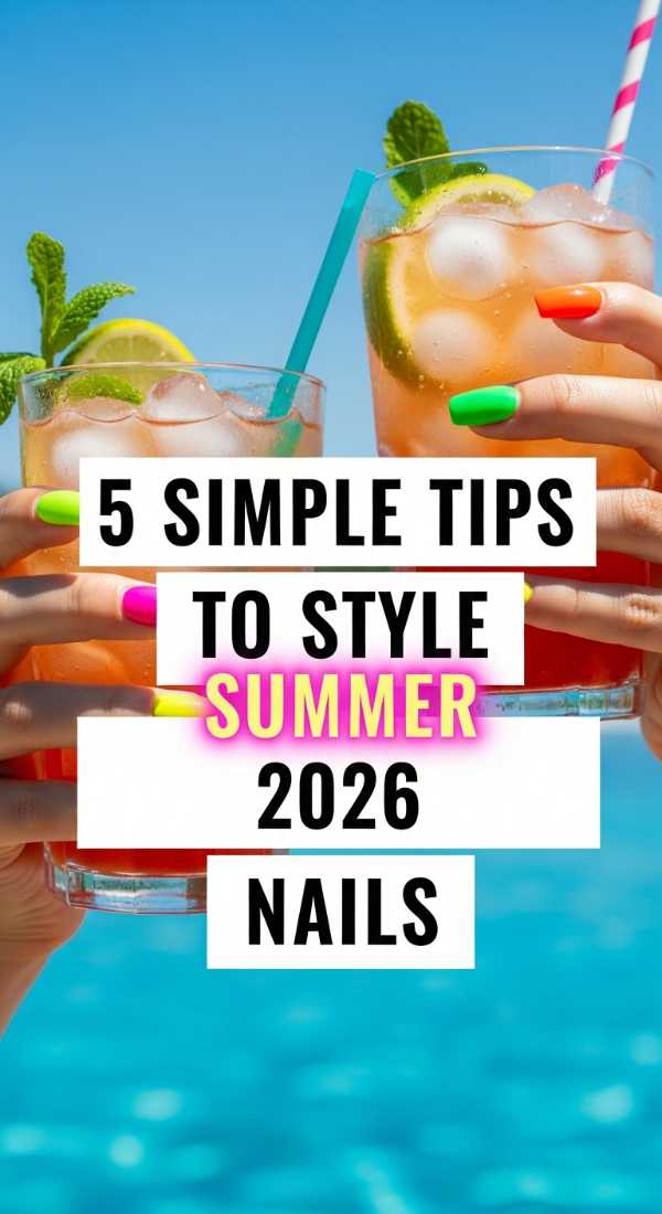 The Mani Manifesto: Your 2026 Ultimate Guide to Nail Shapes, Colors, and Care 5 Simple Tips To Style Summer 2026 Nails 6a05a1321d1f4