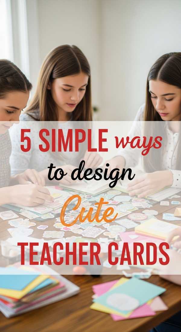 5 Simple Ways To Design Teacher Appreciation Cards 6a0dbfc7ca291