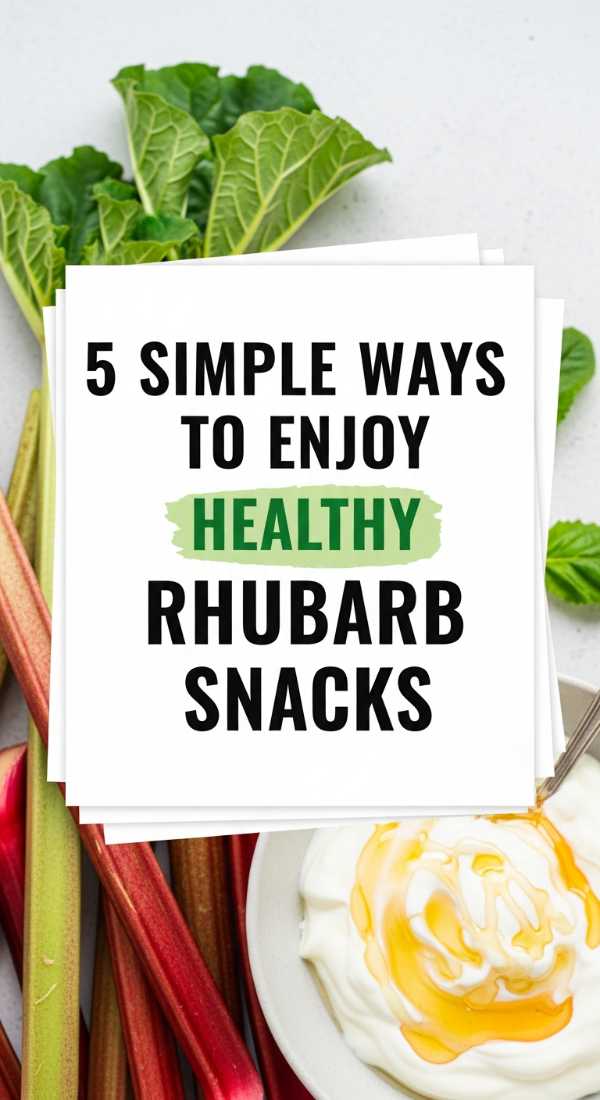 5 Simple Ways To Enjoy Healthy Rhubarb Snacks 69fd8ca985202