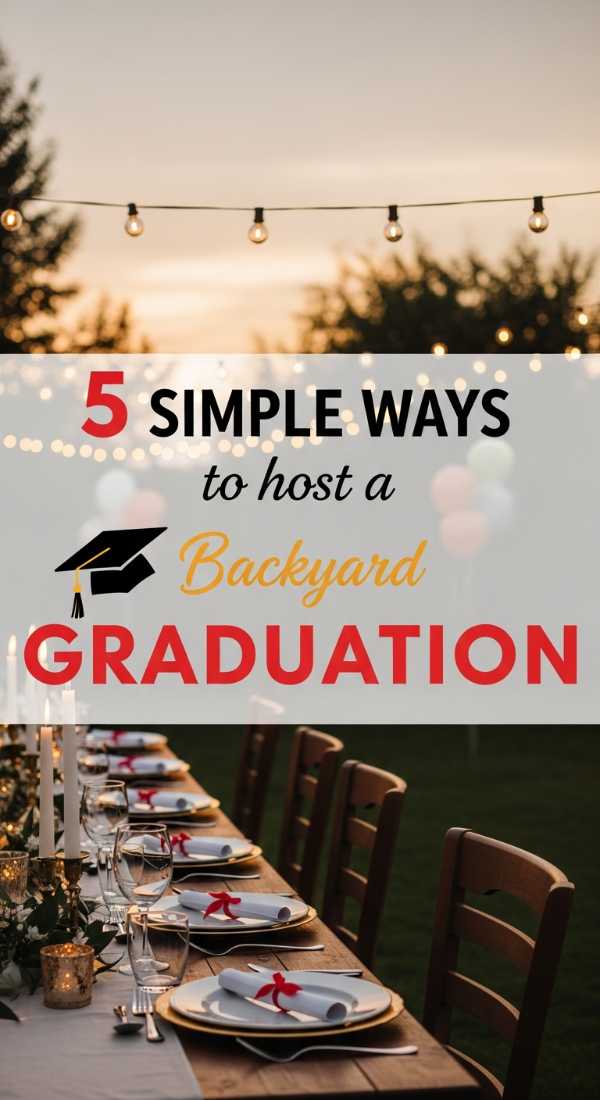5 Simple Ways To Host A Backyard Graduation 69f86c5b20668