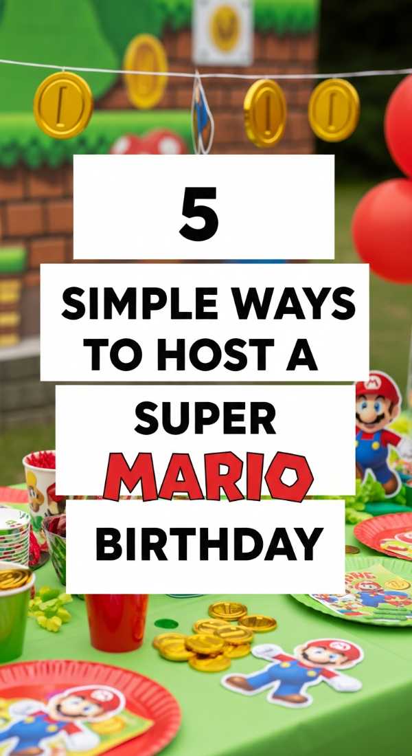 5 Simple Ways To Host A Super Mario Birthday 69fc2d68dfa77