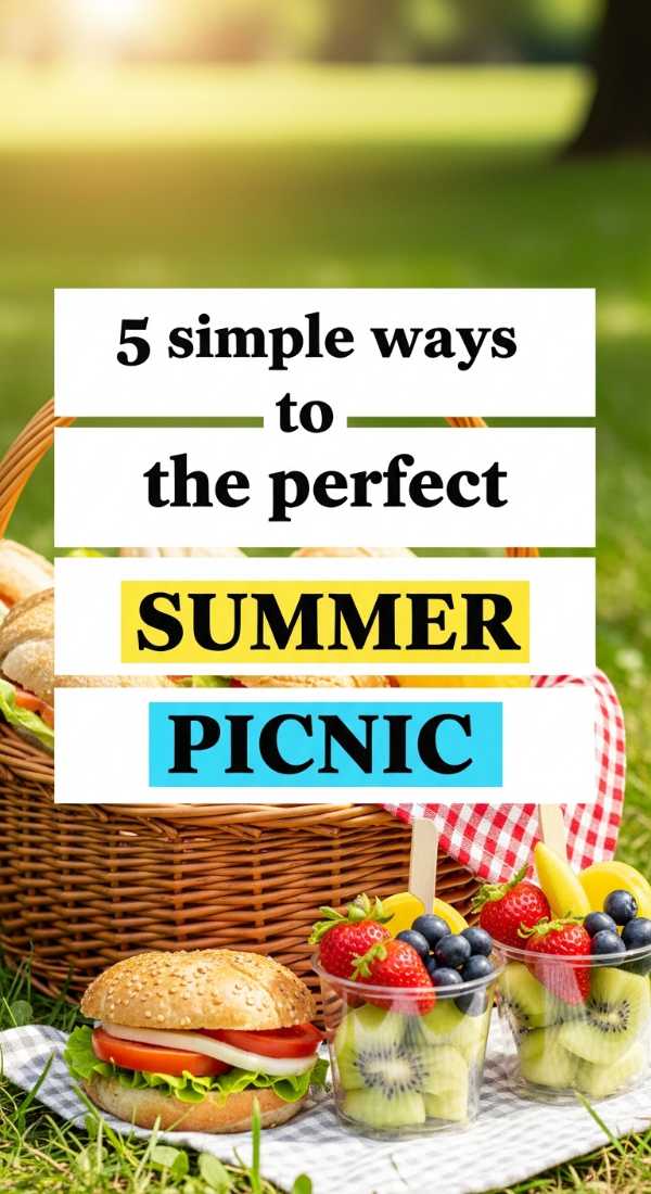 5 Simple Ways To Pack The Perfect Summer Picnic 69f5accc1a06a