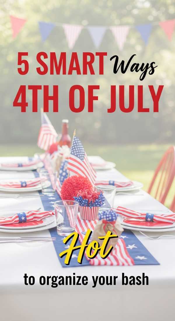 5 Smart Ways To Organize A 4th Of July Bash 69f86c72e3e29