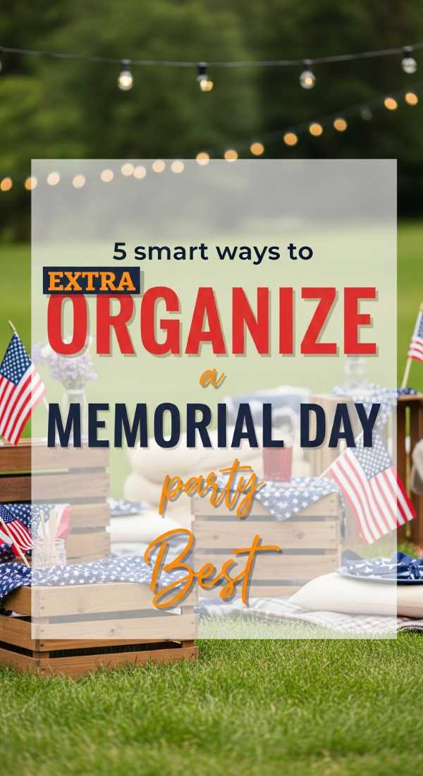 5 Smart Ways To Organize A Memorial Day Party 6a0db3ead0784