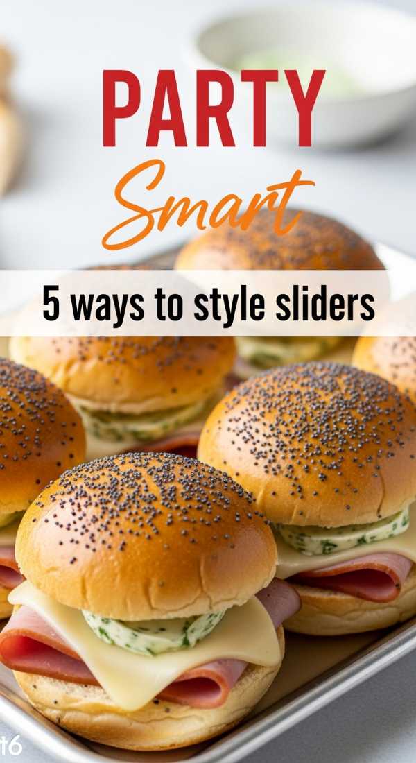 5 Smart Ways To Style Graduation Party Sliders 6a044affe5c3e