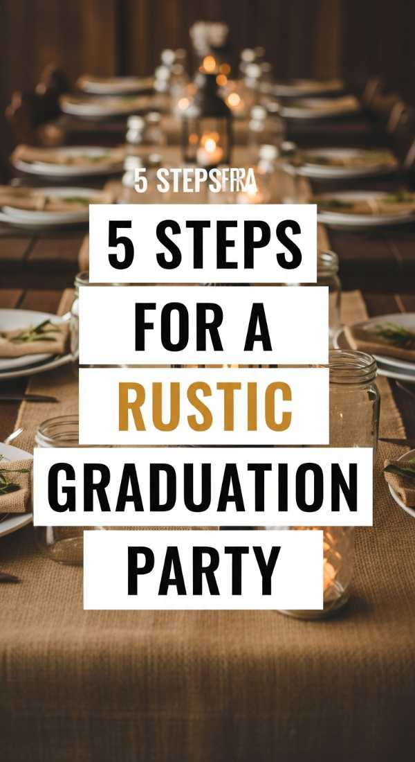 Dreamy Degrees: Curating the Perfect Aesthetic Summer Graduation Party 5 Steps For A Rustic Graduation Party 6a057d98ce6c7