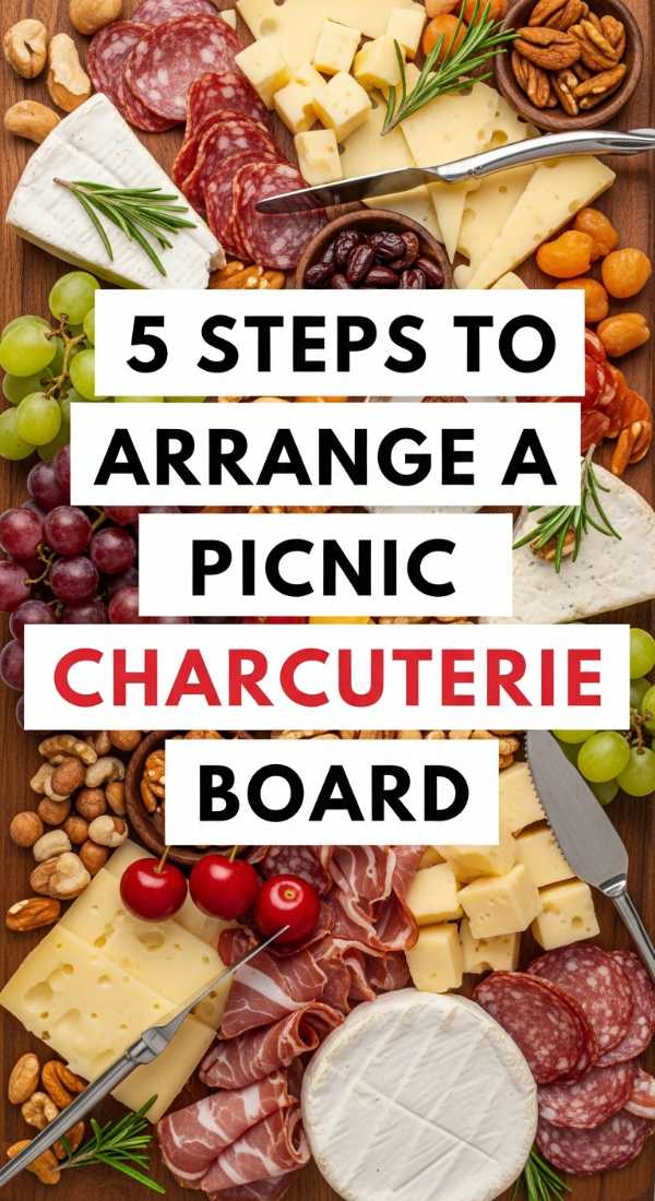 5 Steps To Arrange A Picnic Charcuterie Board 6a031c2bc3a0b