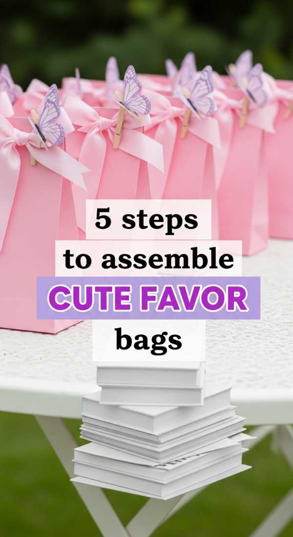 Cottagecore & Chic: Your Guide to the Ultimate Aesthetic Picnic 5 Steps To Assemble Cute Party Favor Bags 6a0de727421dc