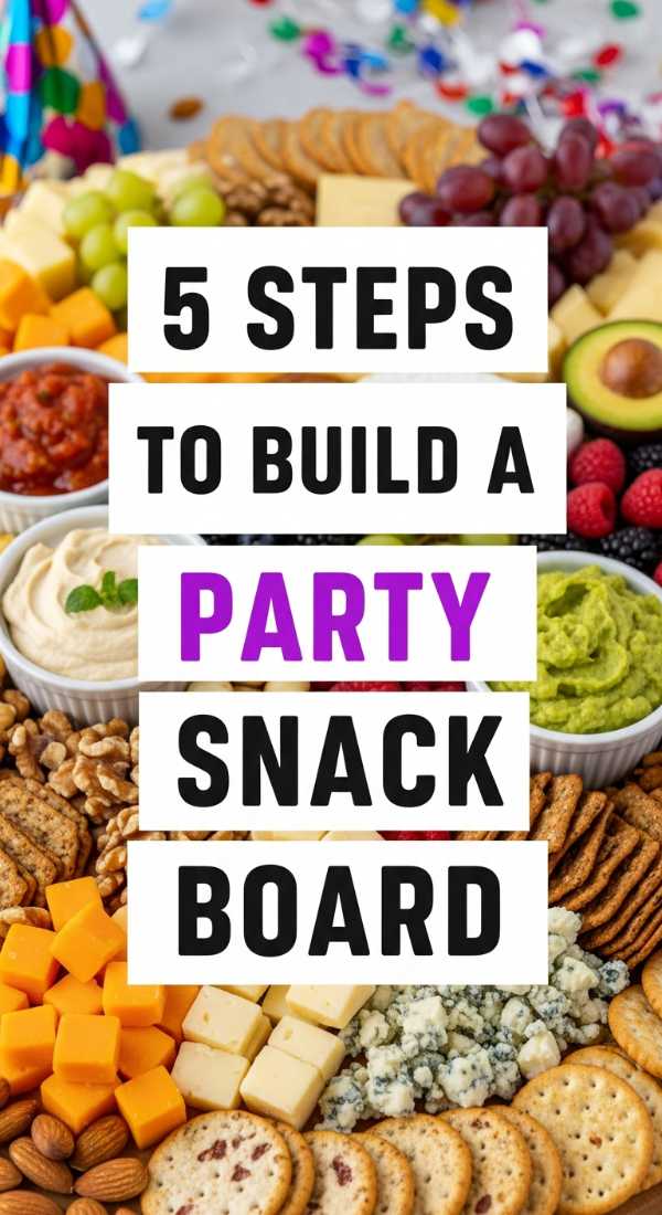 25 Irresistible Finger Foods That Will Wow Your Guests 5 Steps To Build A Party Snack Board 6a1442445c44a
