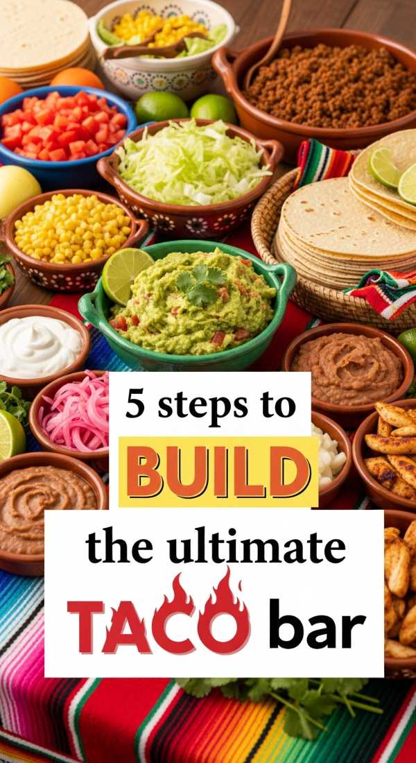 5 Steps To Build The Ultimate Taco Bar 69f47eee32c06