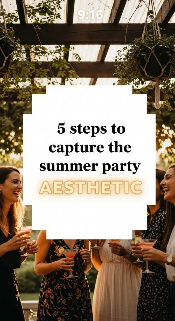 5 Steps To Capture The Summer Party Aesthetic 69fb140d7466c