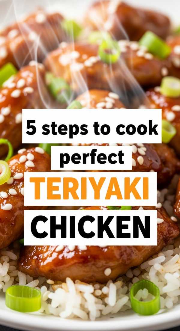 5 Steps To Cook Perfect Teriyaki Chicken 69f4425bae6bb