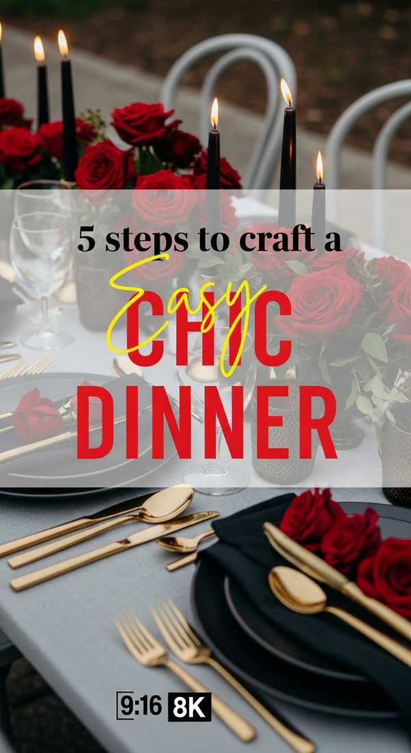 5 Steps To Craft A Chic Gothic Dinner 69f86e1014cf7