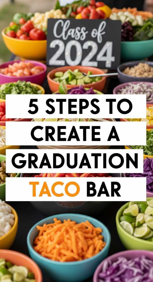 5 Steps To Create A Graduation Taco Bar 6a0de758ed591