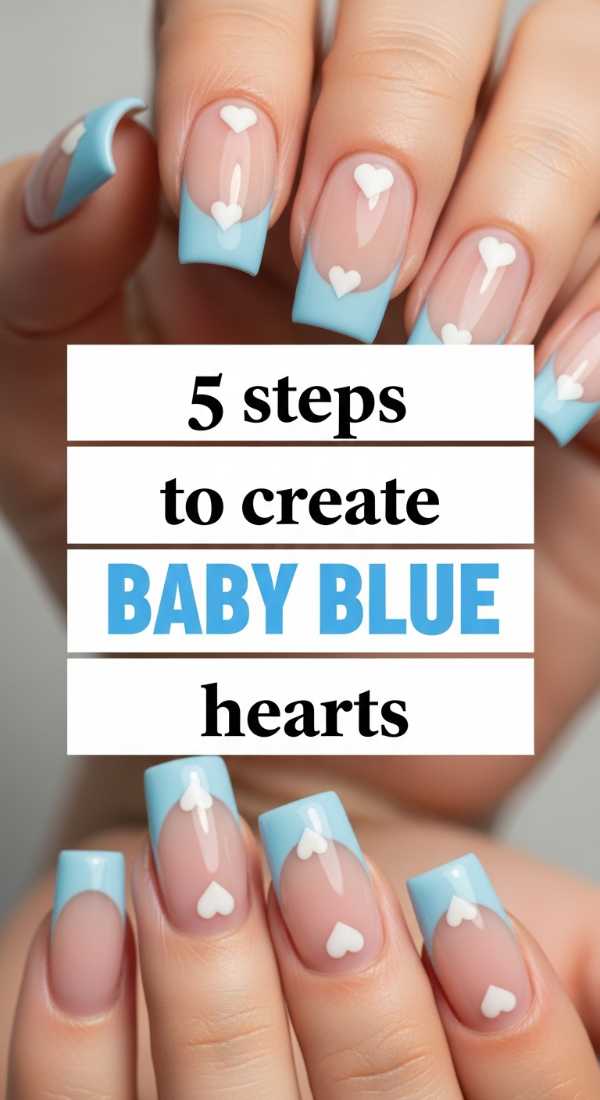 5 Steps To Create Baby Blue Hearts 69f4c31bb49bd