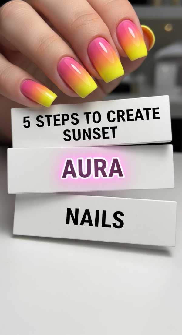 5 Steps To Create Sunset Aura Nails 6a05a70654071