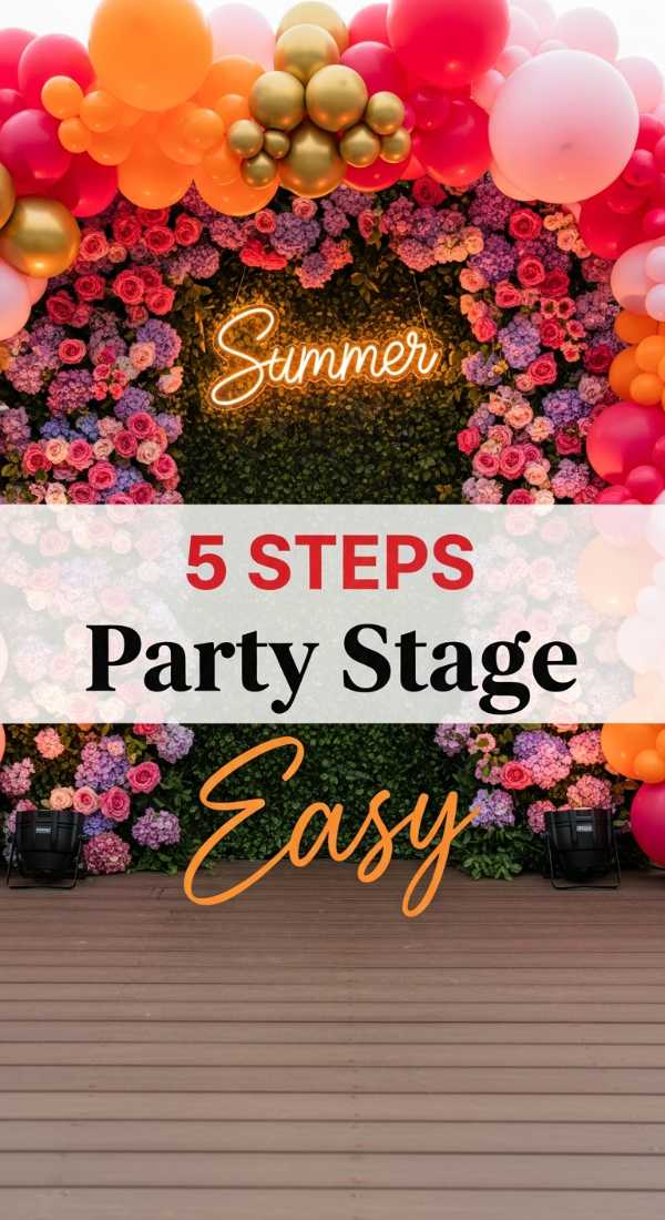 5 Steps To Create The Perfect Summer Party Stage 69f86e0bcb1b5