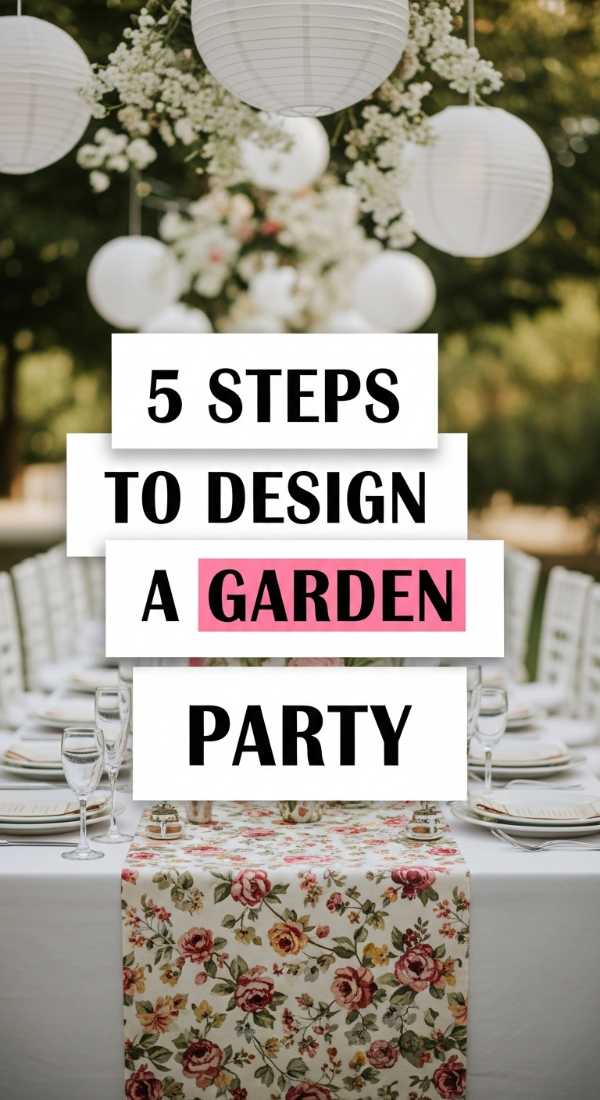 5 Steps To Design A Garden Party 69f47eec42bee