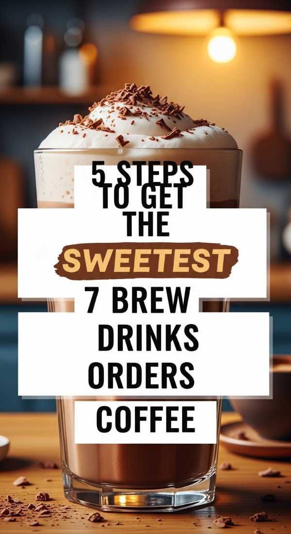 5 Steps To Get The Sweetest 7 Brew Drinks Orders Coffee 6a142ed3b72cc