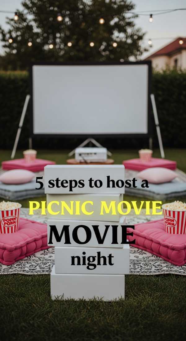 Cottagecore & Chic: Your Guide to the Ultimate Aesthetic Picnic 5 Steps To Host A Picnic Movie Night 6a0de72826145