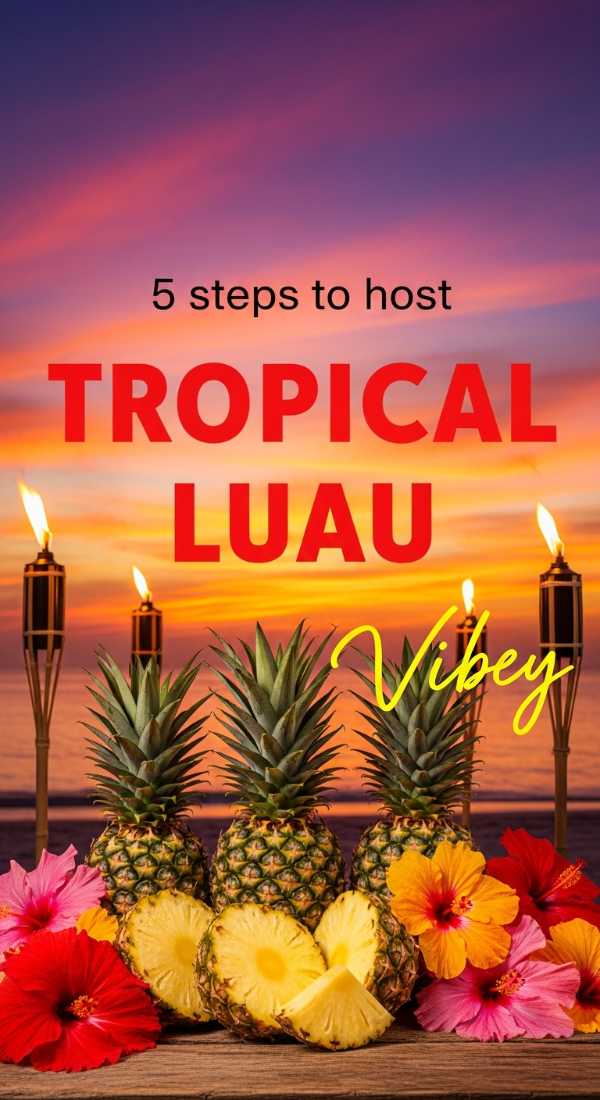 5 Steps To Host A Tropical Luau 6a056f83992dd