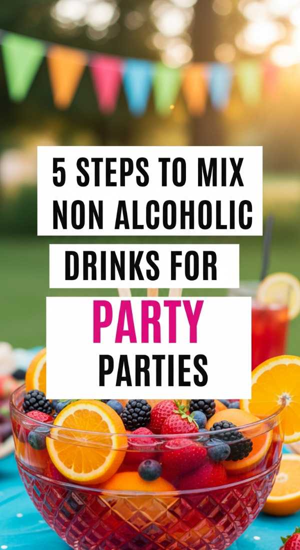 Chilled to Perfection: 10 Refreshing Sips for a Hot Summer 5 Steps To Mix Non Alcoholic Drinks For Parties 6a14421808bd6