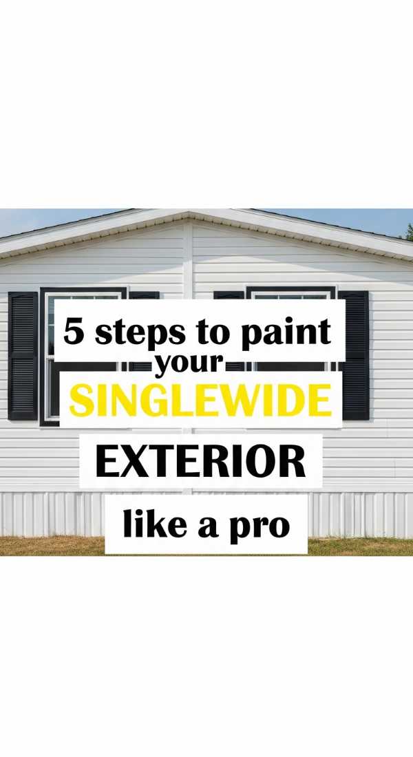 5 Steps To Paint Your Singlewide Exterior Like A Pro 69fb22323a7bd