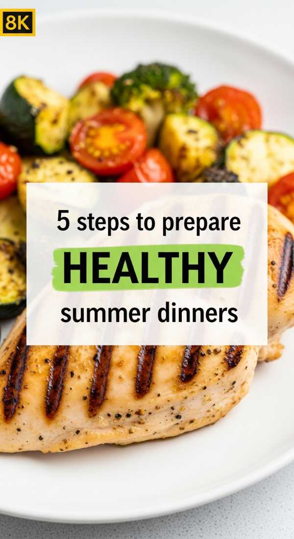 5 Steps To Prepare Healthy Summer Dinners 6a070385ed728