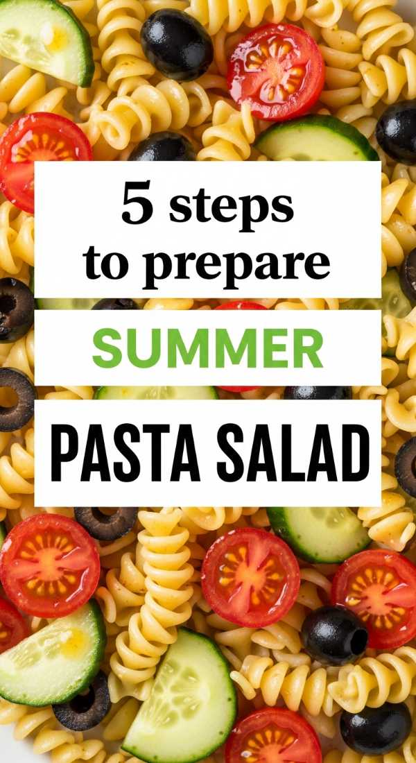 5 Steps To Prepare Summer Pasta Salad 69f4474d85992