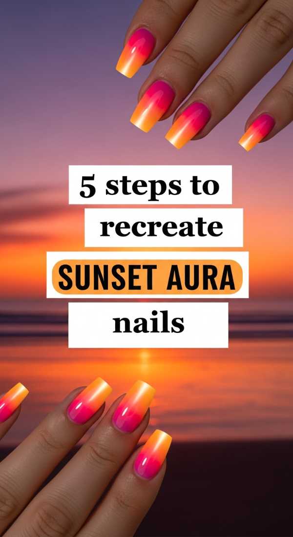 5 Steps To Recreate Sunset Aura Nails 6a05a508aa5ef