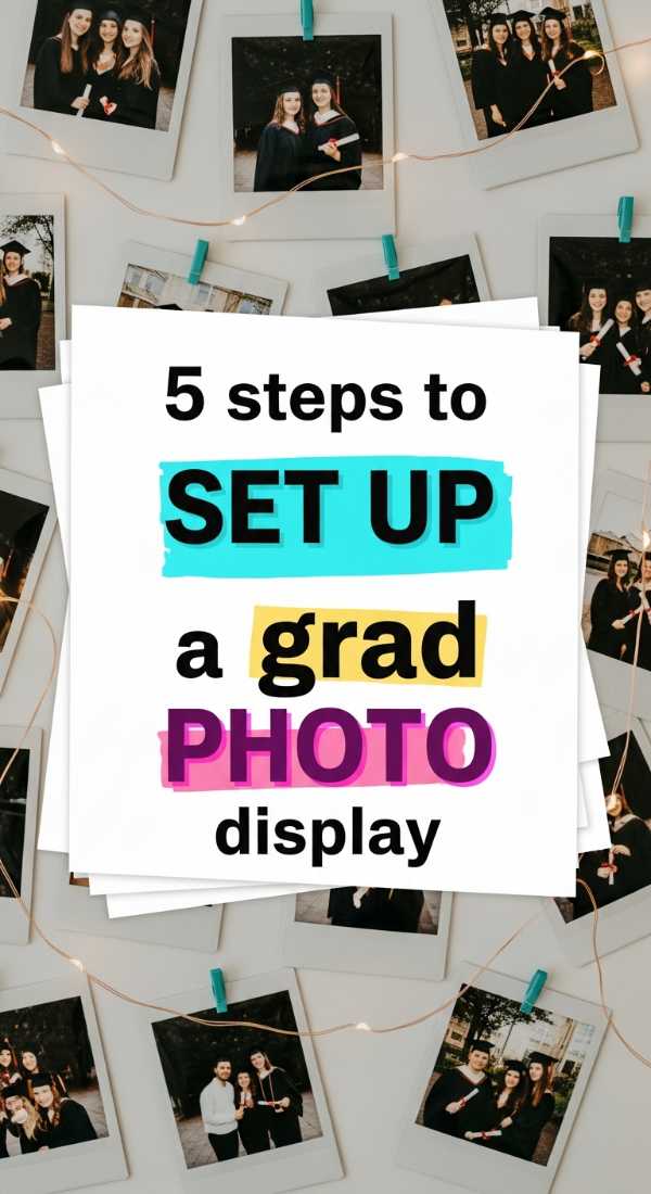 5 Steps To Set Up A Grad Photo Display 69f47eedc04ba