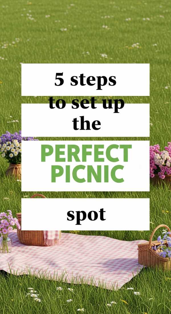 5 Steps To Set Up The Perfect Picnic Spot 6a0def03009f3