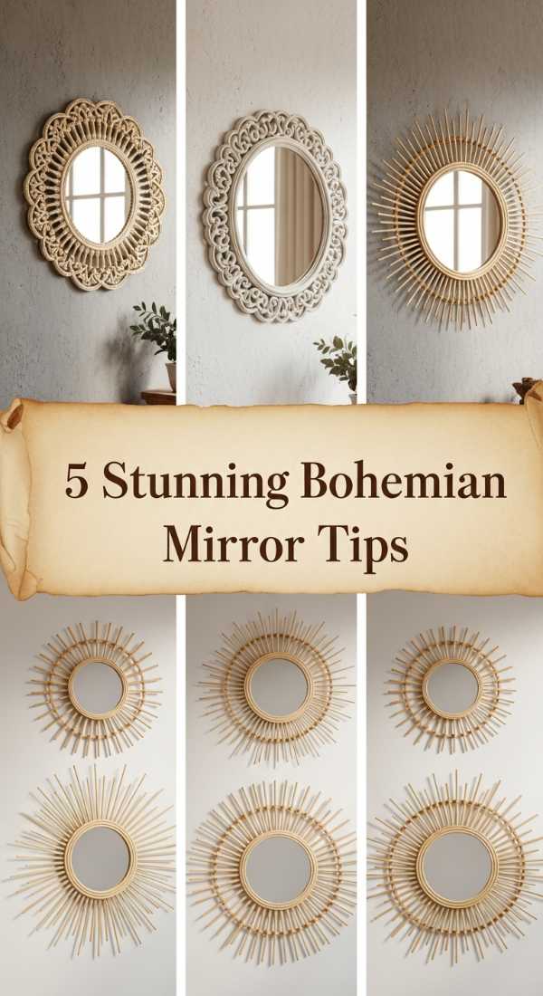 5 Stunning Bohemian Mirror Tips 6a0ea331509bc