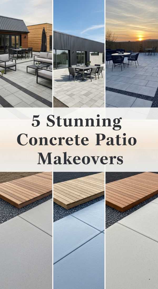 5 Stunning Concrete Patio Makeovers 6a04b39b24730