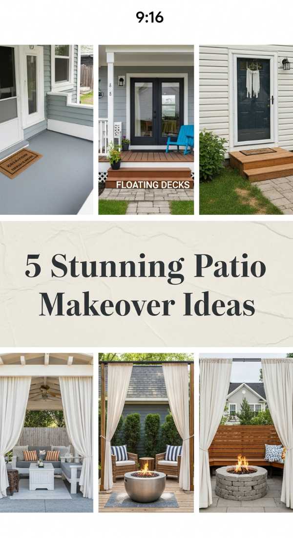 5 Stunning Patio Makeover Ideas 6a04b3aeb4026