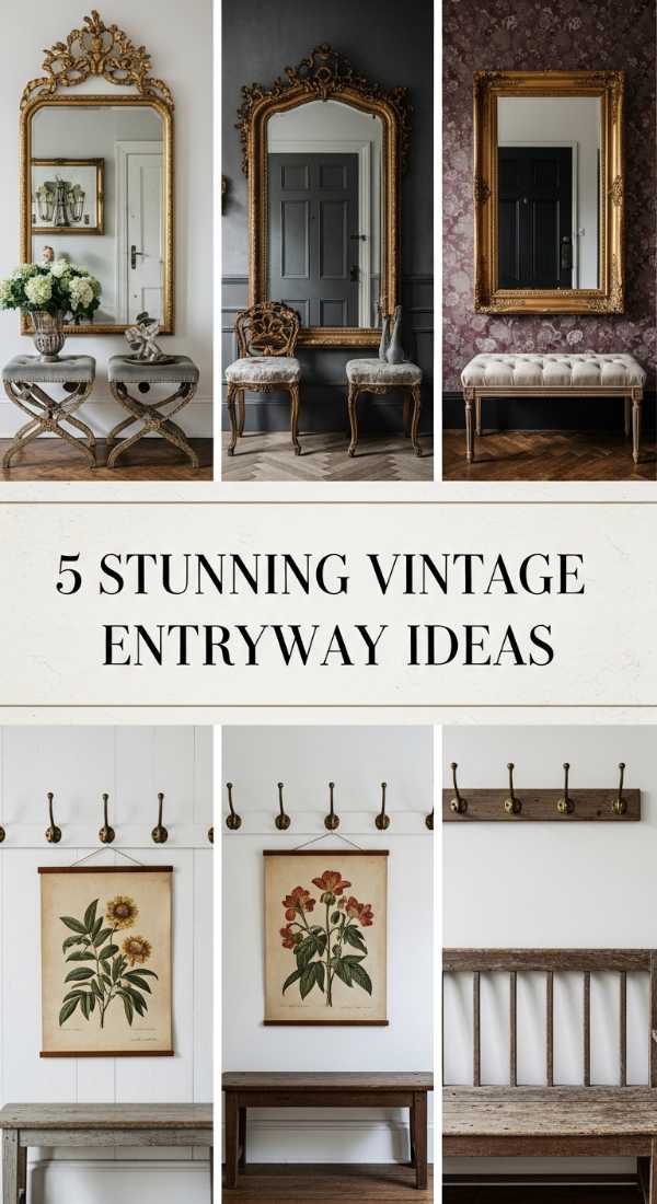 5 Stunning Vintage Entryway Ideas 6a035a8d74d65