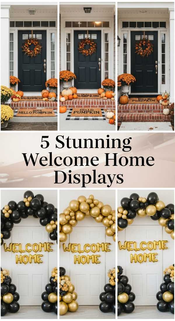 5 Stunning Welcome Home Displays 6a00664b958e3