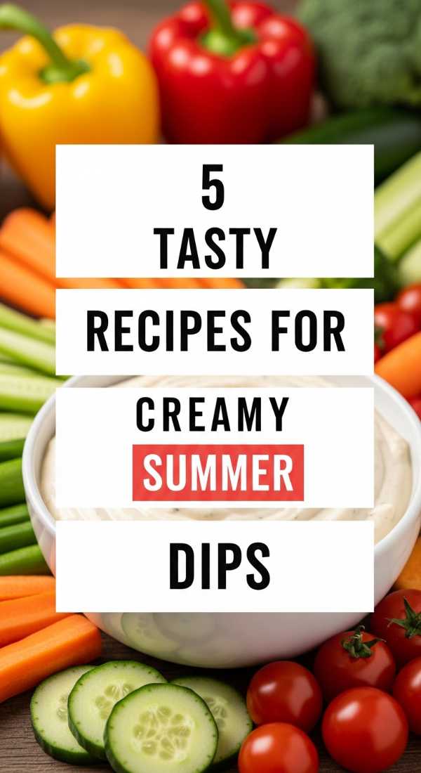 5 Tasty Recipes For Creamy Summer Dips 69f47f55729d4