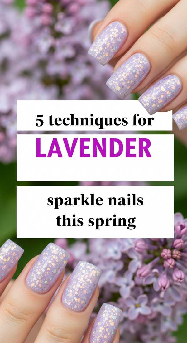 2026 Style Forecast: Why These Spring & Summer Nail Designs Are Going Viral 5 Techniques For Lavender Sparkle Nails This Spring 6a03311c17cda