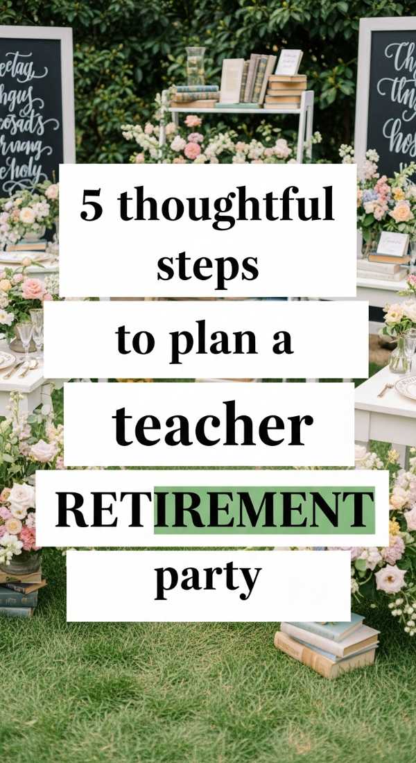 Sizzle This Season: The Ultimate Guide to Hosting the Perfect Summer Soirée 5 Thoughtful Steps To Plan A Teacher Retirement Party 6a0def1d79db0