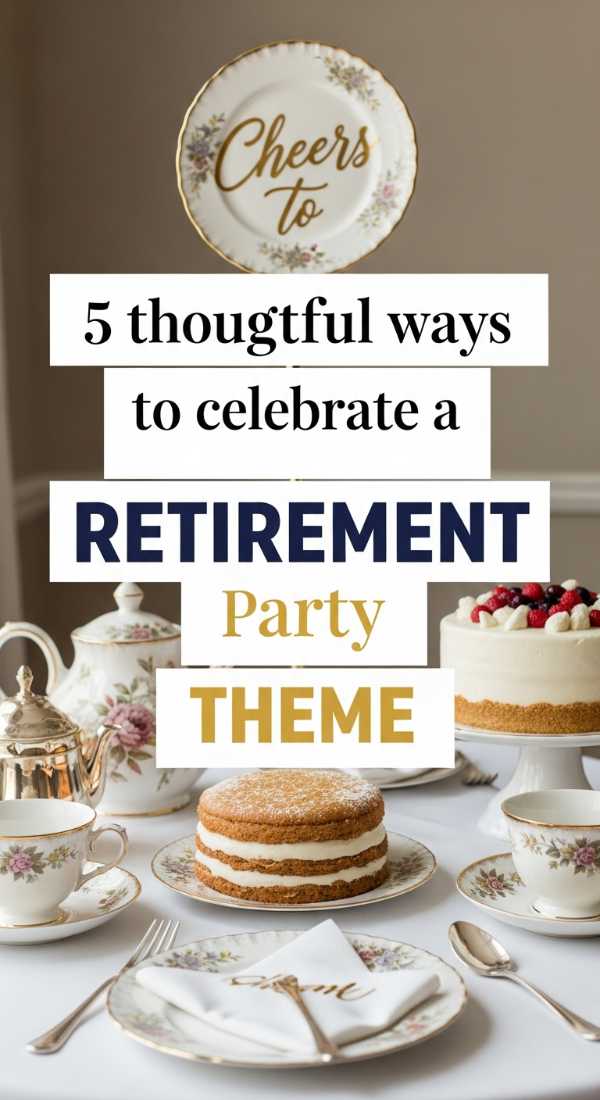 5 Thoughtful Ways To Celebrate A Retirement Party At Home 69f5dca66ea9a