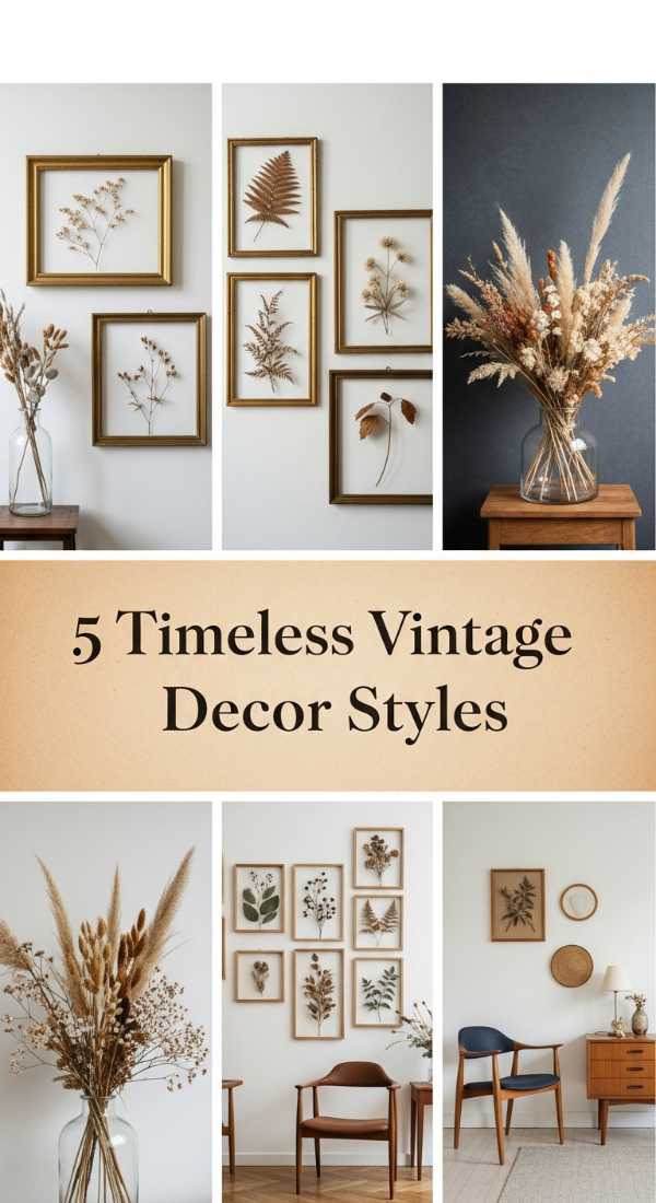 5 Timeless Vintage Decor Styles 6a00663d0fd7f