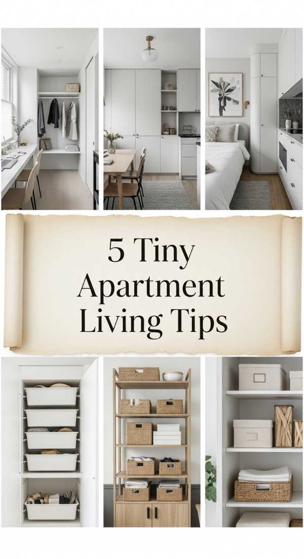 Warm & Simple: How to Master the Cozy Minimalist Living Room 5 Tiny Apartment Living Tips 6a0e9f316c535