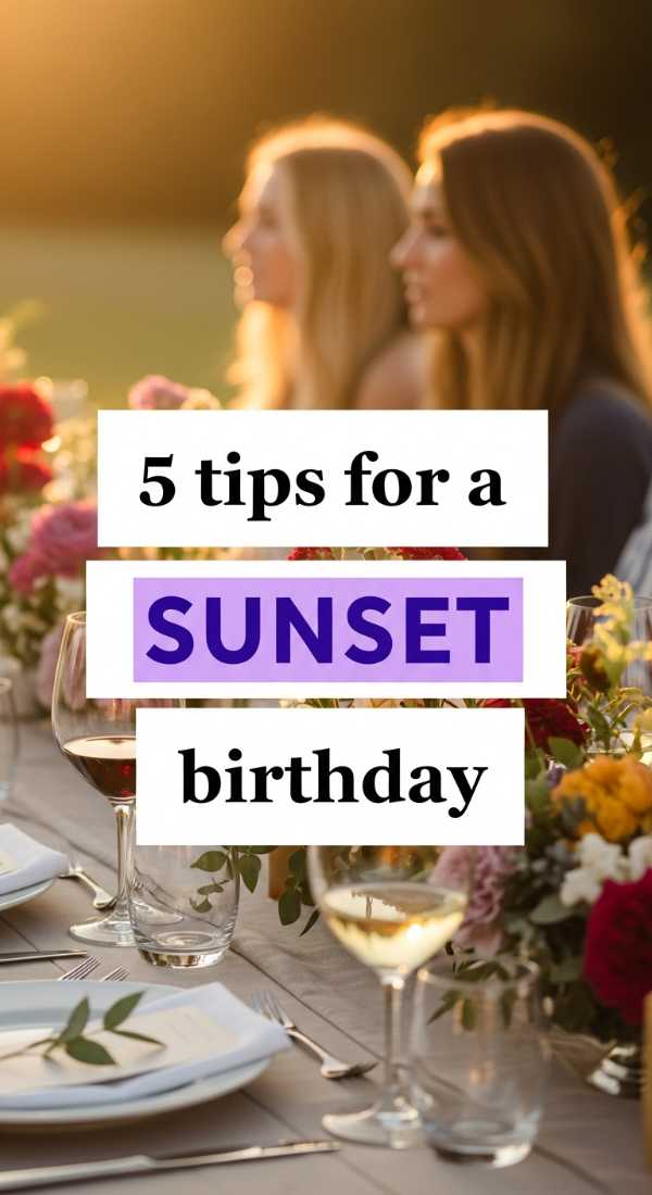 5 Tips For A Sunset Birthday 6a18a65a9aafd